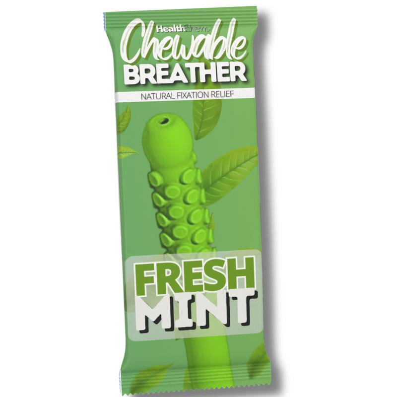 Essential Oil Aromatherapy Chew Fidget Toy Puffer to Calm Cravings Reduce Stress Smell or Puff