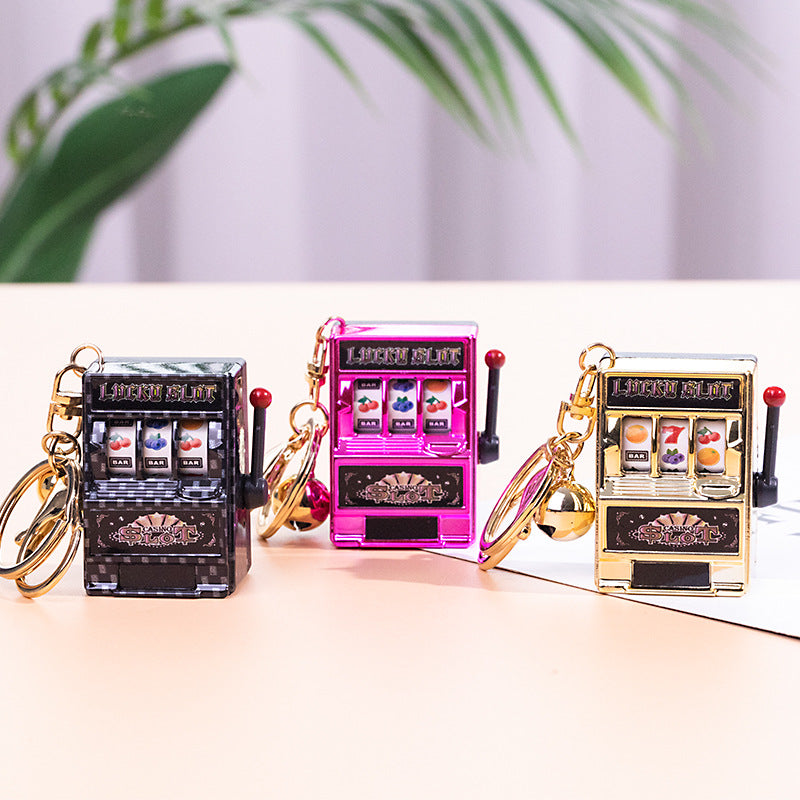 Creative Fruit Machine Tiger Toy Pendant Keychain CJDropshipping