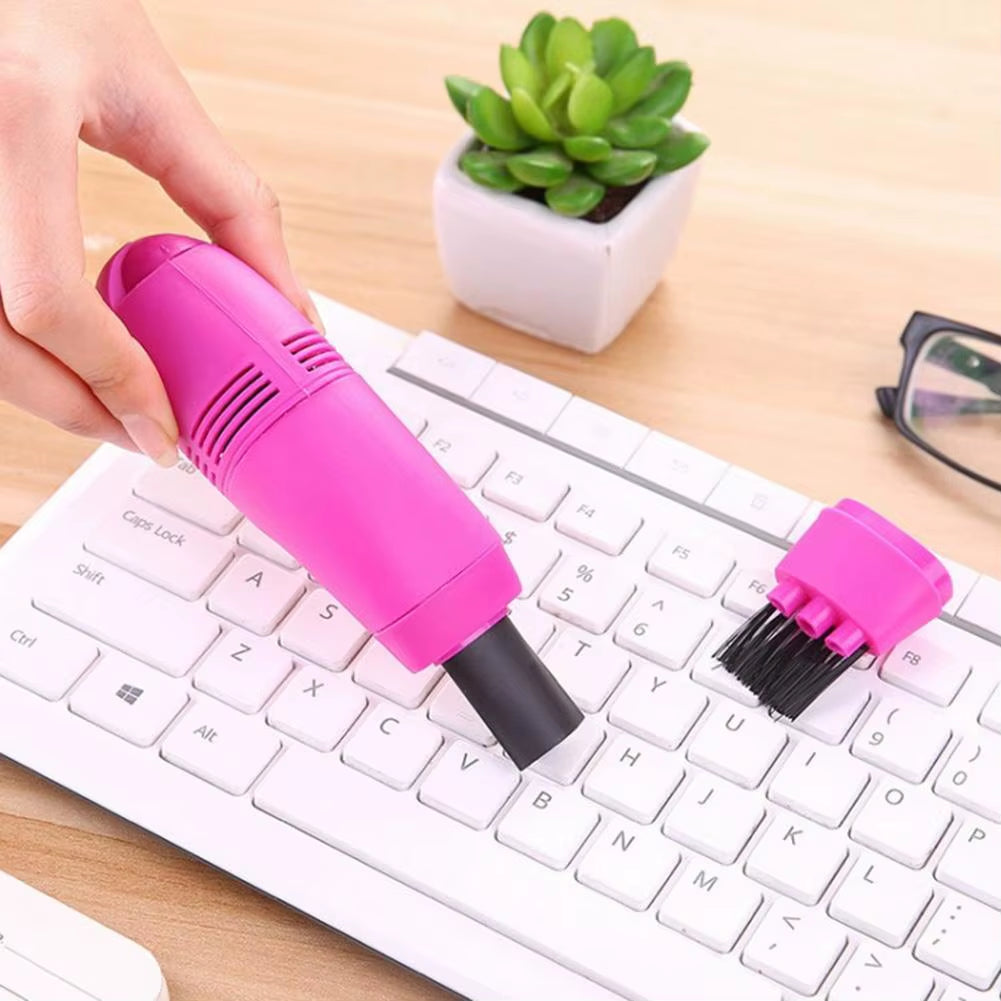Mini Computer Vacuum USB Keyboard Cleaner PC Laptop Brush Dust Cleaning Kit MGO3 Quickly Absorb Stubborn Dust