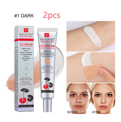 Moisturizing Correcting CC Cream Waterproof Anti-sweat Makeup Before Concealer Lasting Women Makeup Protect Skin Erborian Make South Bay Evans General Store