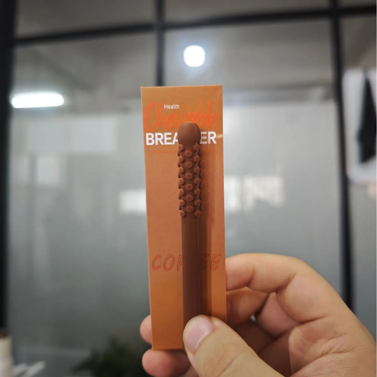 Chewable Breather Quit, Chewable Essential Oil Breath Stick, Chewable Breather Stick with Essential Oil for Aromatherapy on The