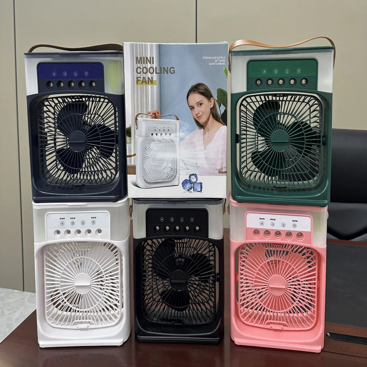 Ventilador de Aire Acondicionado Portátil,