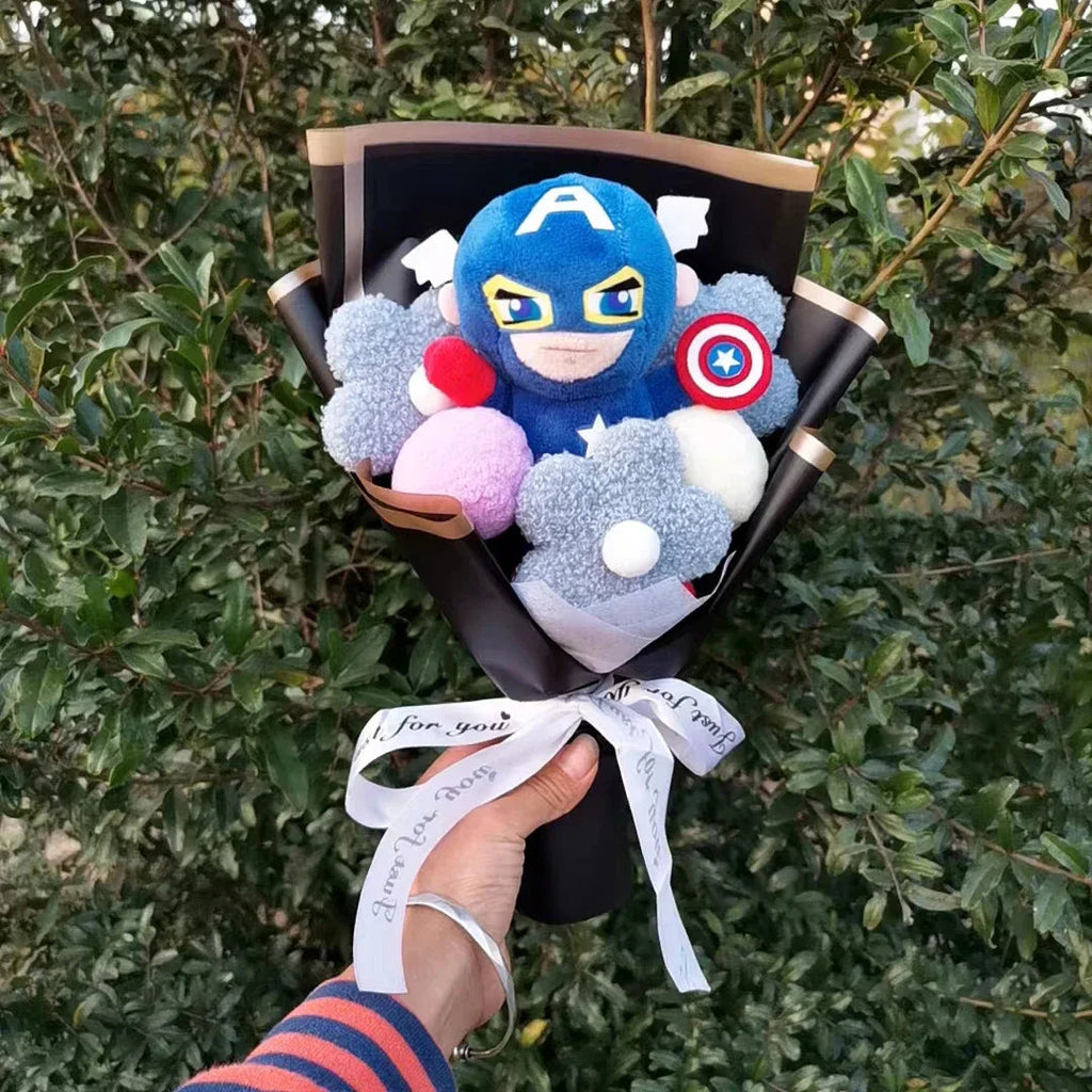 The Avengers Plush Bouquet – Cute Superhero Gift for Kids & Birthdays Shop1103050193 Store