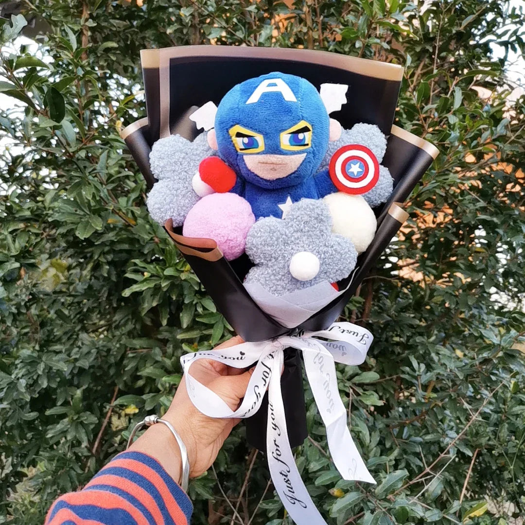 The Avengers Plush Bouquet – Cute Superhero Gift for Kids & Birthdays Shop1103050193 Store