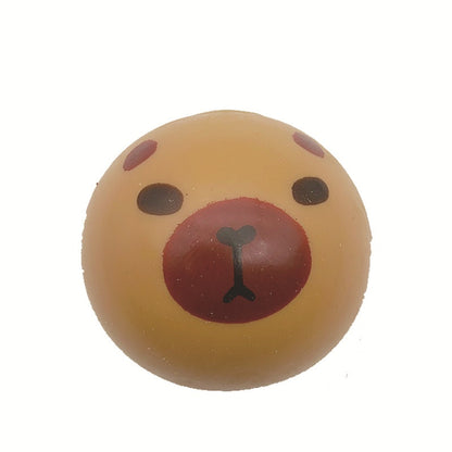 Capabala Capybara Fluid Squeezing Toy Doll Vent Decompression Small Toy