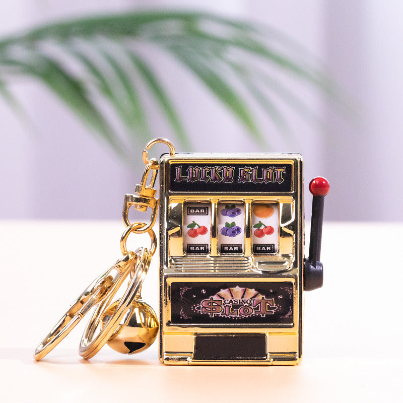 Creative Fruit Machine Tiger Toy Pendant Keychain CJDropshipping