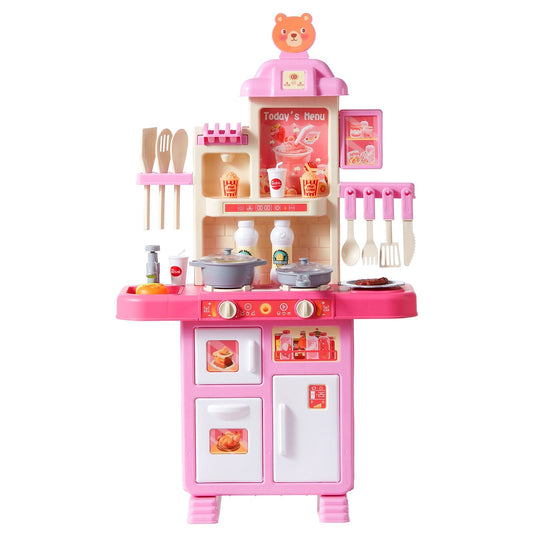 Christmas Gift VEVOR Kitchen Playset Kids Pretend Cooking Play Toy 48 Piece Accessories CJDropshipping
