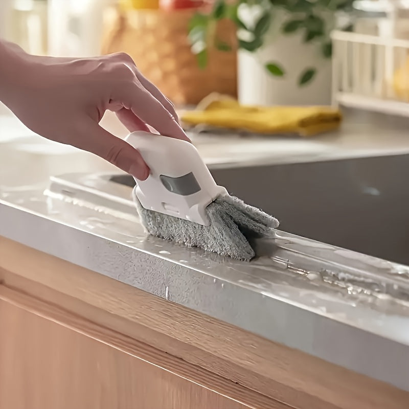 4pcs Universal Window And Door Track Cleaning Brush - Easily Clean Small Gaps And Frames, Create A Dust-free Home, Cleaning Supplies, Cleaning Tools, Back School Supplies Shop1104358116 Store