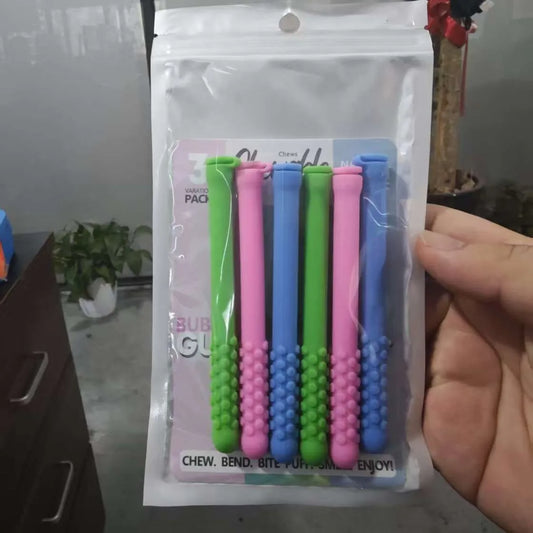 Chewable Breather Quit, Chewable Essential Oil Breath Stick, Chewable Breather Stick with Essential Oil for Aromatherapy on The