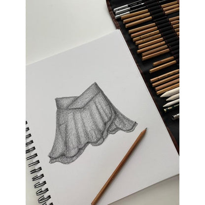 Crisscross Hourglass® Juliet Ballet Skort - Crimson