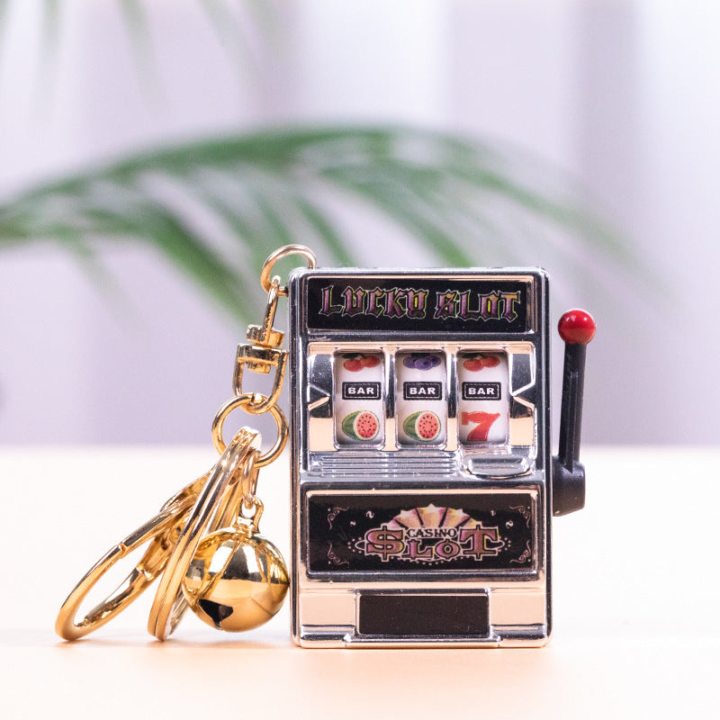 Creative Fruit Machine Tiger Toy Pendant Keychain CJDropshipping