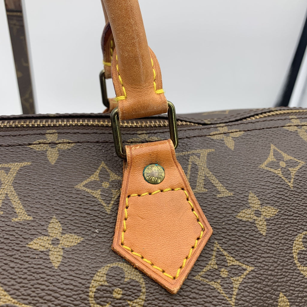 Louis Vuitton Vintage Canvas Monogram Speedy 40 Bag Satchel South Bay Evans General Store