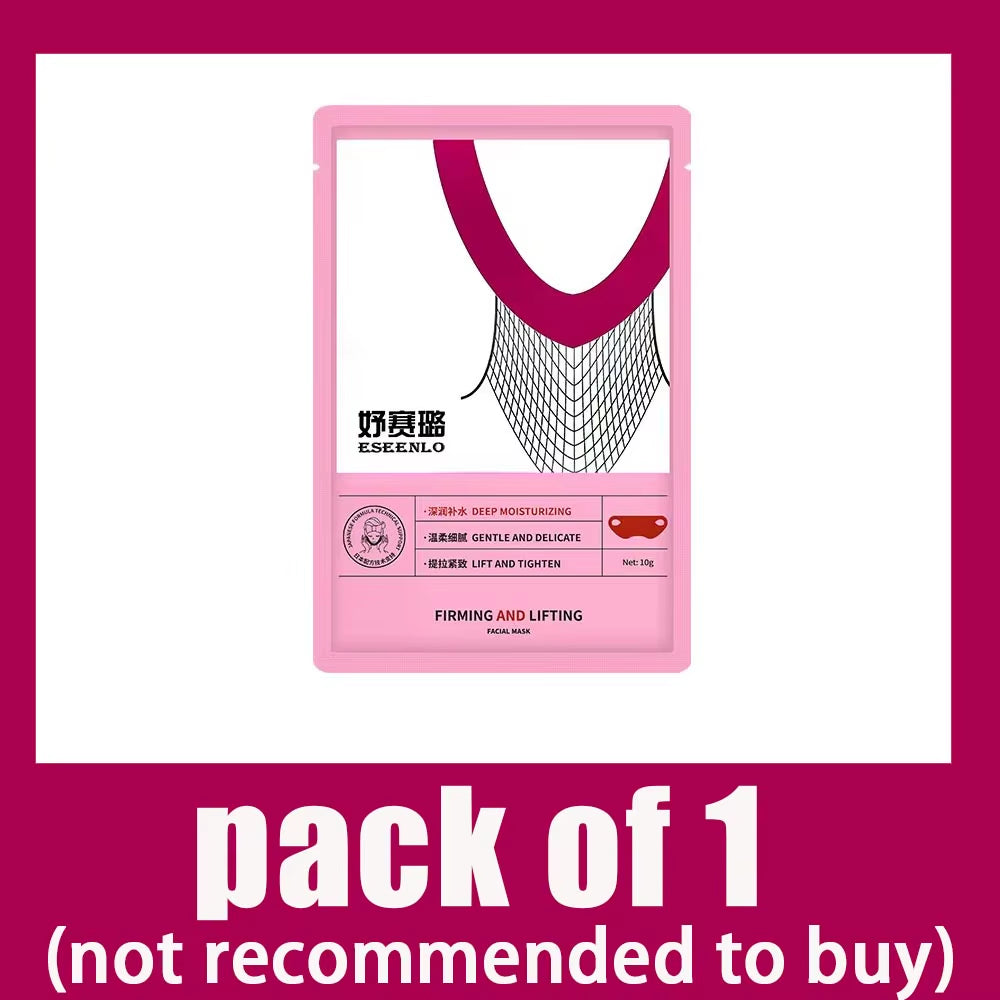 Lifting Facial Mask Bandage Lifting Neck Facial Mask Reducing Double Chin Facial Massage Moisturizing Skin