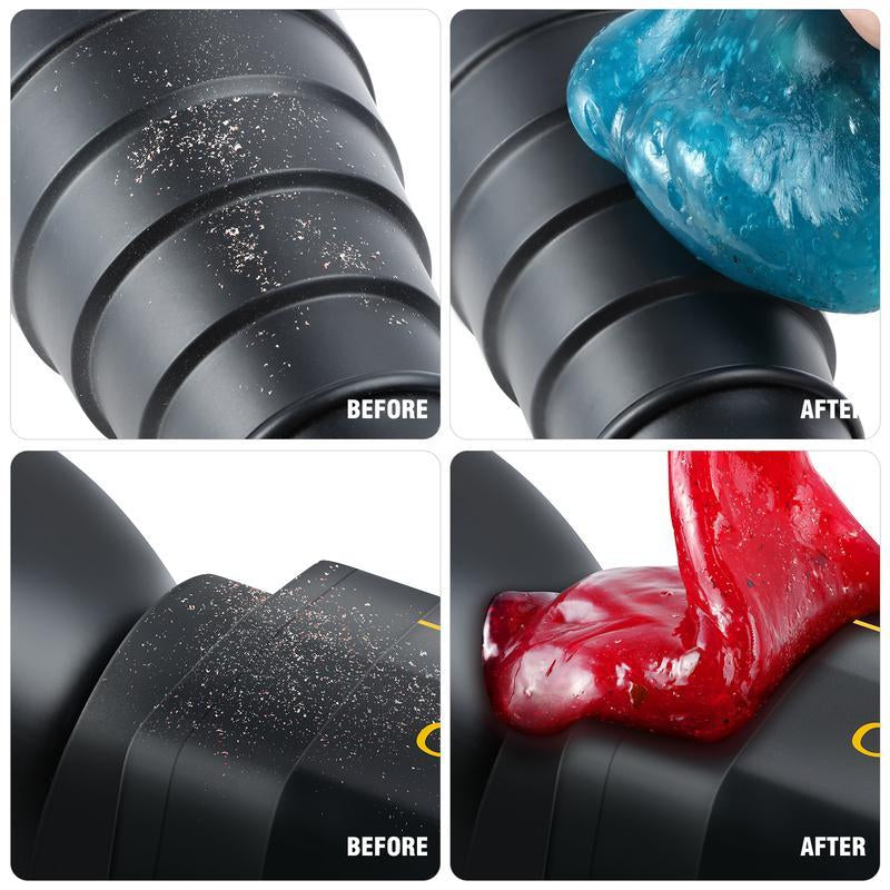 AOKWAY Car Cleaning Gel Universal Detailing Jelly Reusable Auto Air Vent Home Office Keyboard Putty Auto Cleaner