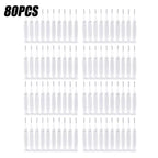 10-500PCS Shower Cleaning Brush Bathroom Micro Nylon Brush Nozzle Anti-Blocking Cleaning Tools Bathroom Accessories
