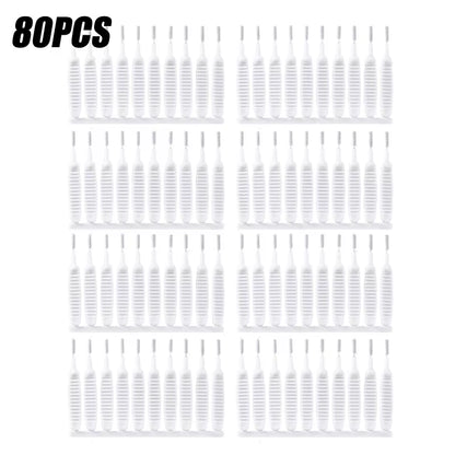 10-500PCS Shower Cleaning Brush Bathroom Micro Nylon Brush Nozzle Anti-Blocking Cleaning Tools Bathroom Accessories