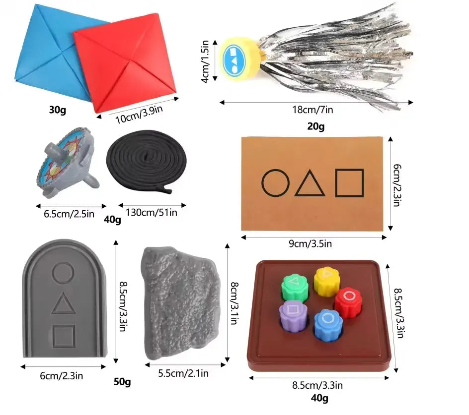 Squid Game Korean Folk Game Set Shop1104438130 Store