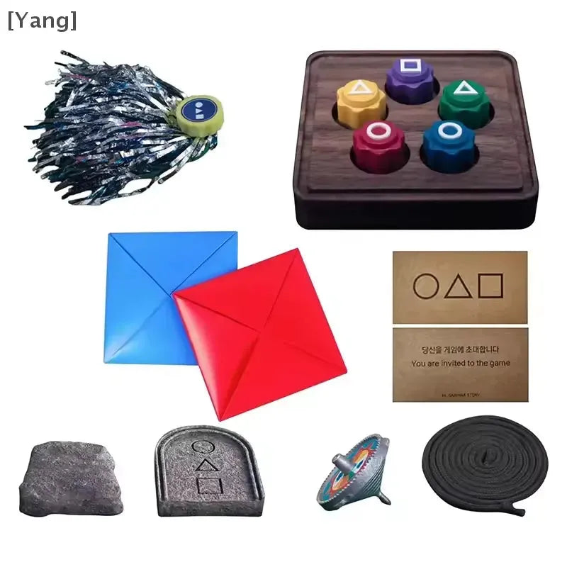 Squid Game Korean Folk Game Set Shop1104438130 Store