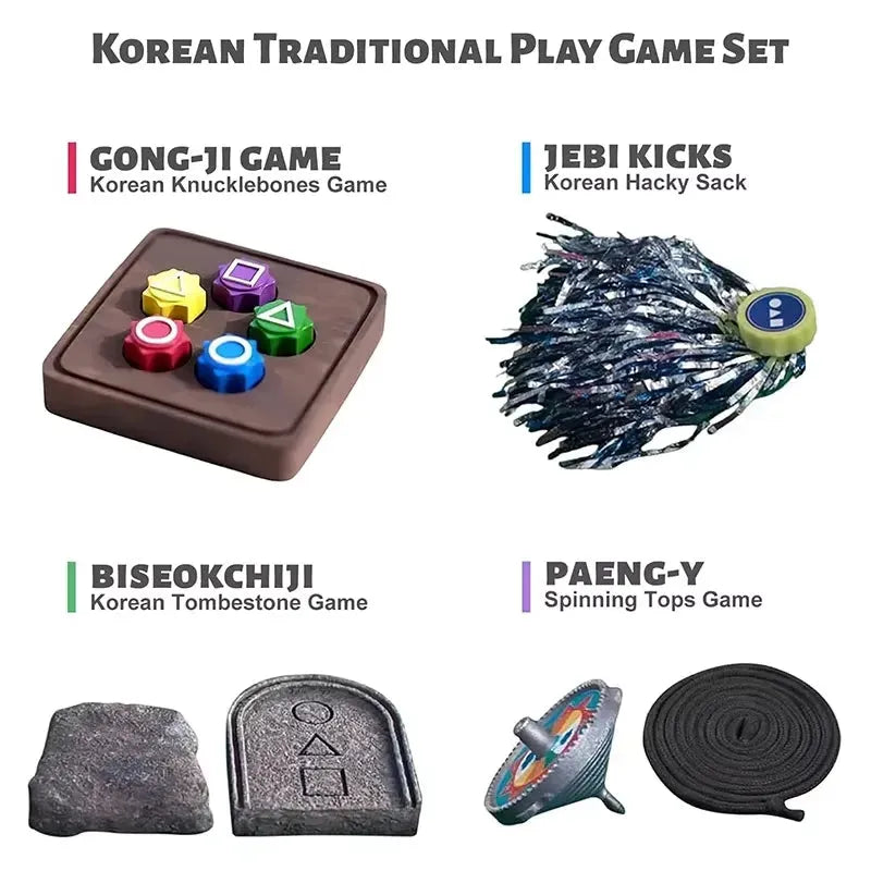 Squid Game Korean Folk Game Set Shop1104438130 Store