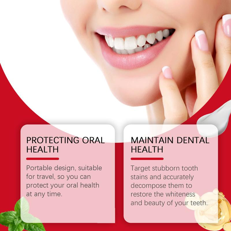 Sp-8 Probiotic Brightening White Toothpaste for Deep Cleaning and Care of Teeth,Oral Care,Whitening,Stain Removal,Brightening White Mint Toothpaste