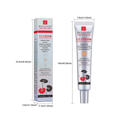 Moisturizing Correcting CC Cream Waterproof Anti-sweat Makeup Before Concealer Lasting Women Makeup Protect Skin Erborian Make South Bay Evans General Store