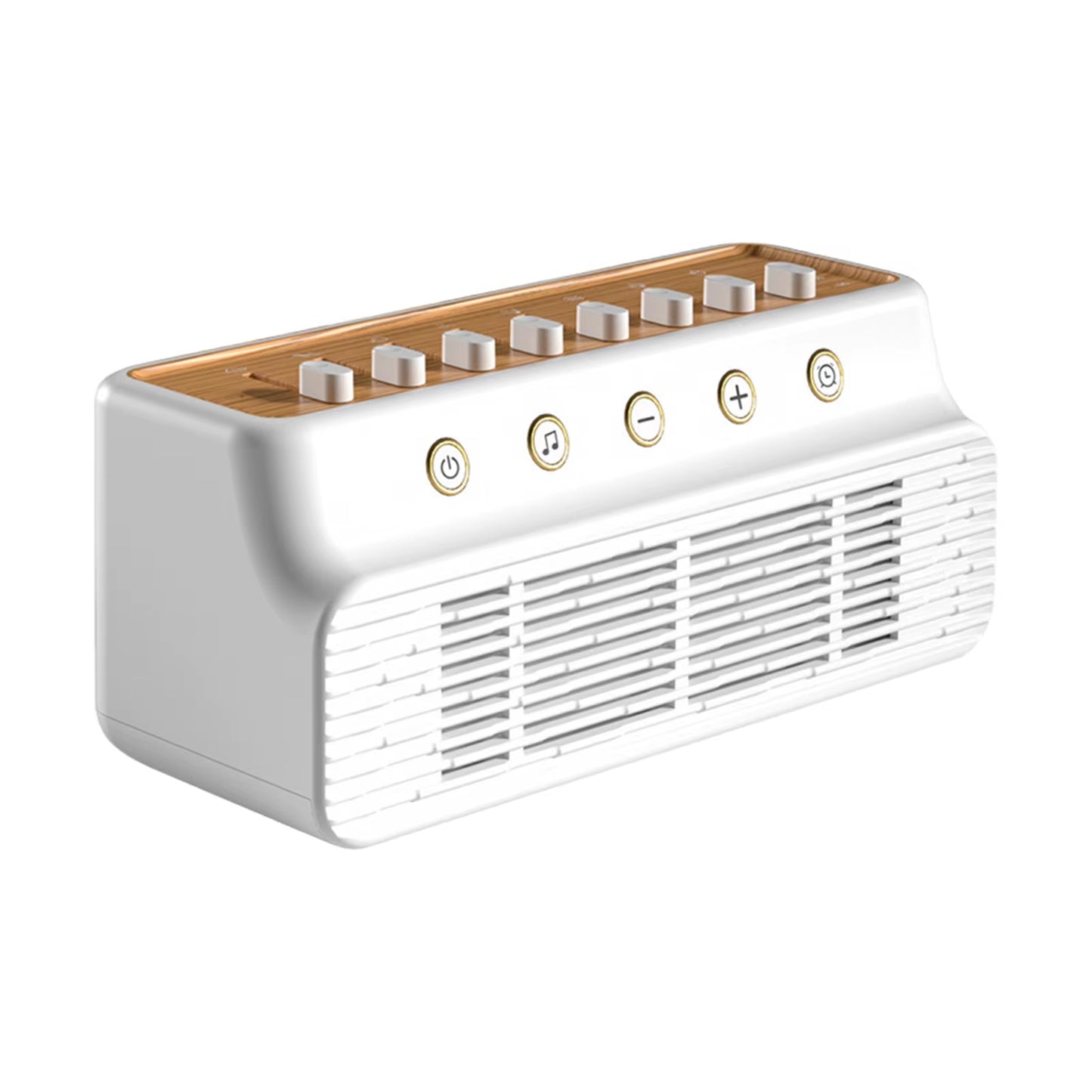Portable White Noise Bluetooth Speaker Nature Sound Sleep Aid Music Box Wireless Stereo MP3 Music Player Support Timed Shutdown