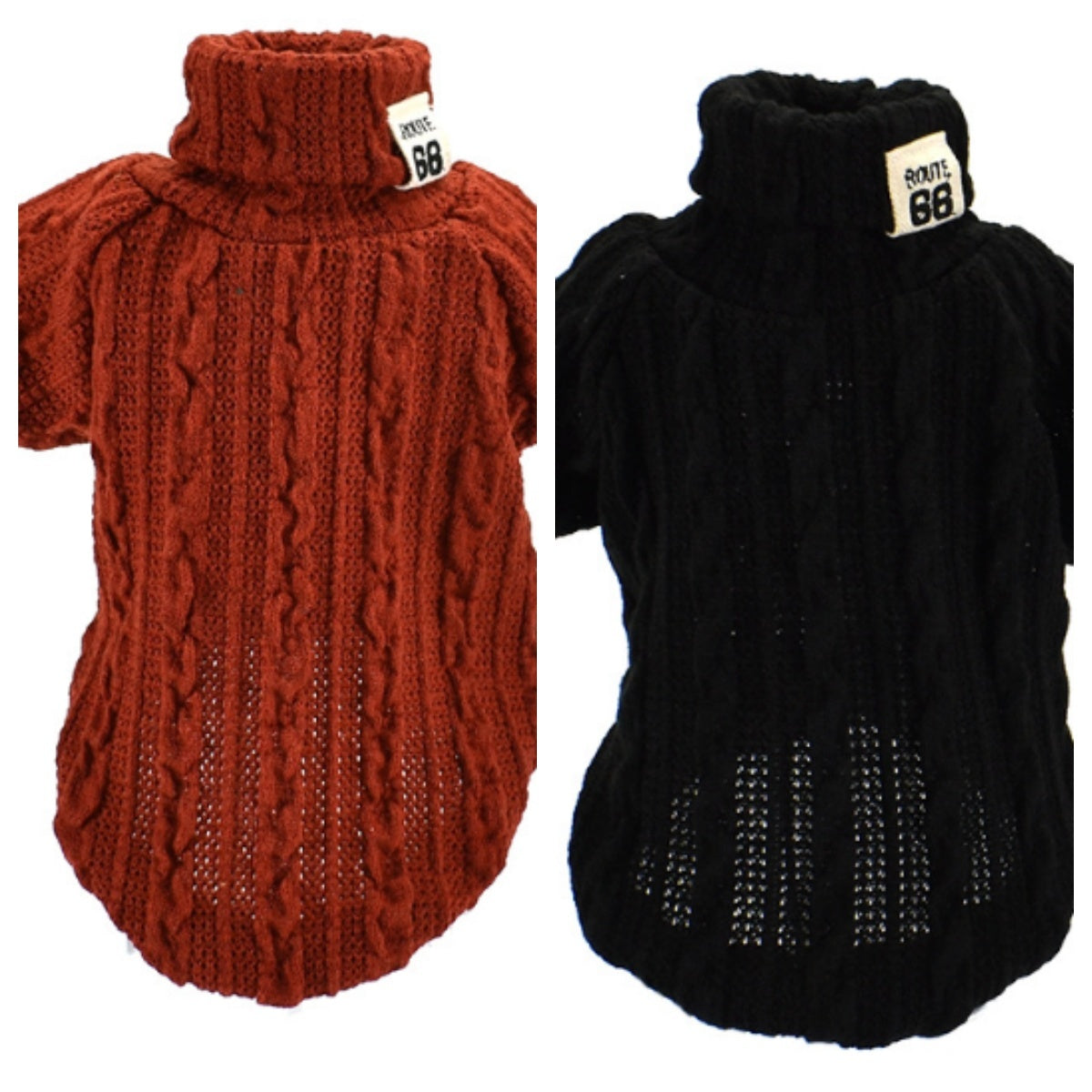 Dog Sweater Turtleneck Solid Color Dogs Clothes Warm Cotton For Puppy Small Medium Dogs Sweatshirt Jacket Chihuahua Teddy South Bay Evans General Store