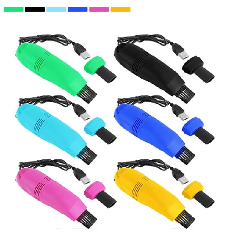 Mini Computer Vacuum USB Keyboard Cleaner PC Laptop Brush Dust Cleaning Kit MGO3 Quickly Absorb Stubborn Dust