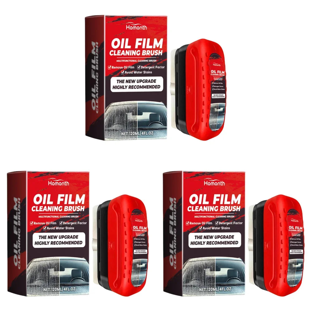 Glass Cleaning Board Universal Glass Cleaning Wipe Board Cleaning Glass Brush for Car Windshield Oil Film Cleaner Glass Coating