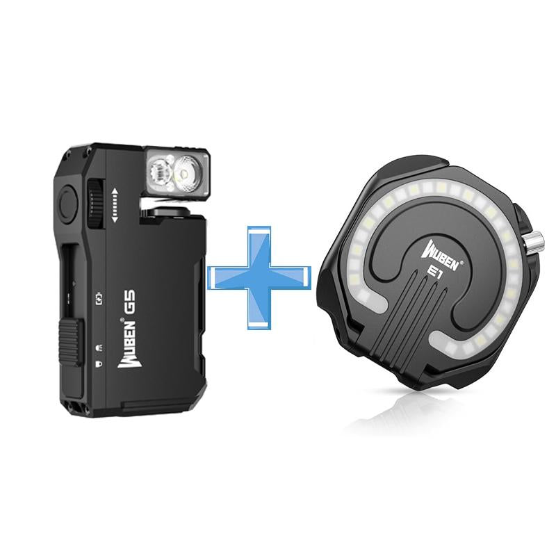 【Debut Product】Wuben G5 Pocket-Sized LED Light - 400LM Brightness, USB-C, Magnetic Clip, Great for Gear Bag, Repairs, Backpacking