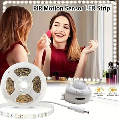 Flexible Motion Sensor LED Strip for Home Lighting Champagne Apollo
