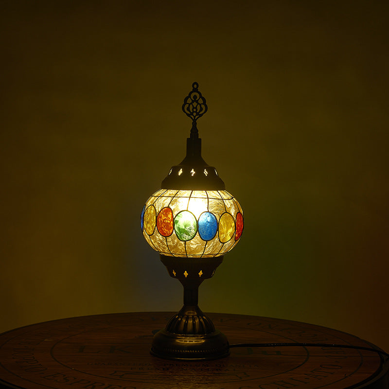 Iron Retro Romantic Bedroom Bedside Restaurant Decoration Table Lamp