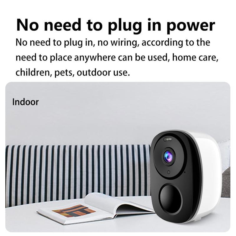 Hawkray Solar CCTV Wireless Camera Indoor Outdoor Wifi HD 2K Resolution Home Security Surveillance Video Night Version Cam Baby 3MP Two Way Audio White/Ir Dual Light Support Monitor