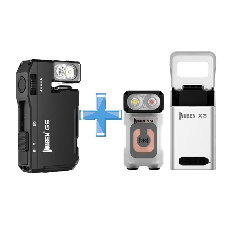 【Debut Product】Wuben G5 Pocket-Sized LED Light - 400LM Brightness, USB-C, Magnetic Clip, Great for Gear Bag, Repairs, Backpacking