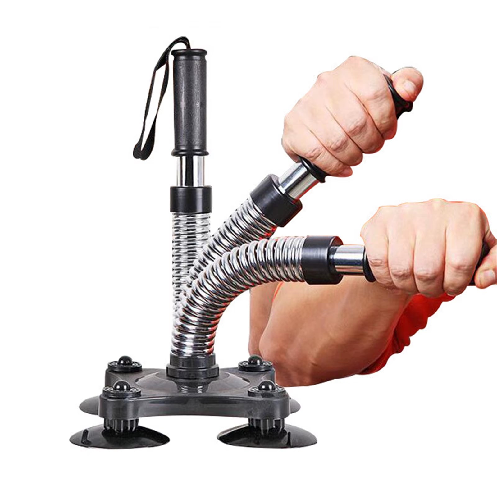 Arm Wrestling Trainer 4 Suction Cup Heavy Duty Forearm Trainer Wrist Muscle Developer Exercise Grips Strength Fitness Equipment