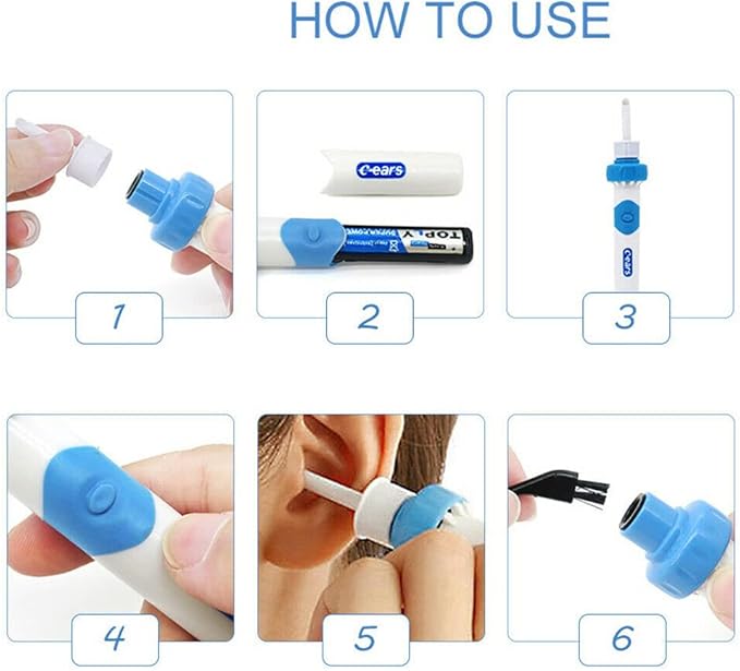 Cordless Electric Ear Cleaner A+Online Store
