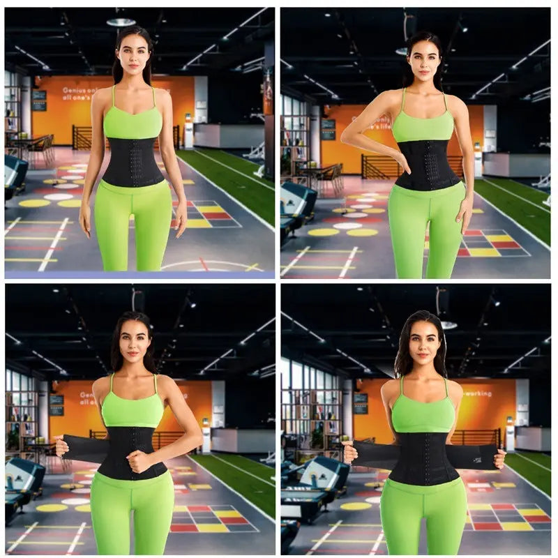 High Elastic Belly Band Men And Women Sports Fitness Tummy Slimming Shaping Postpartum Body Mesh Breathable Waistband Women MISTHIN Official Store