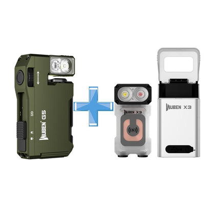 【Debut Product】Wuben G5 Pocket-Sized LED Light - 400LM Brightness, USB-C, Magnetic Clip, Great for Gear Bag, Repairs, Backpacking