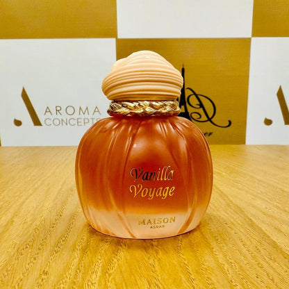 Vanilla Voyage Maison Asrar Perfume Fragrance 3.5 Fl Oz Exclusively by Aroma Concepts