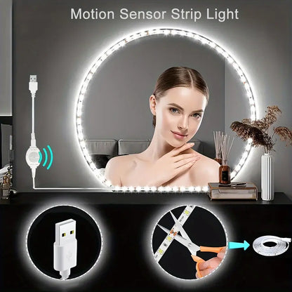 Flexible Motion Sensor LED Strip for Home Lighting Champagne Apollo