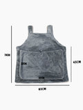 Cozy Kitten and Puppy Pet Carrier Apron Cat Apron with Hanging Chest Bag and Cat Sleep Function