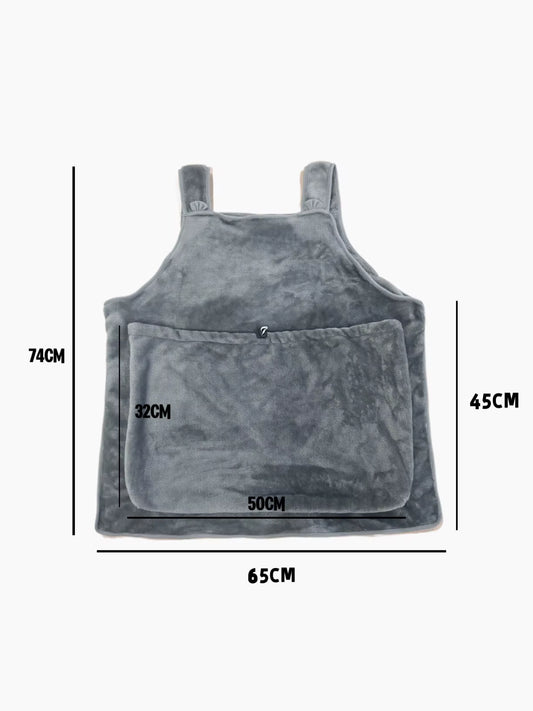 Cozy Kitten and Puppy Pet Carrier Apron Cat Apron with Hanging Chest Bag and Cat Sleep Function