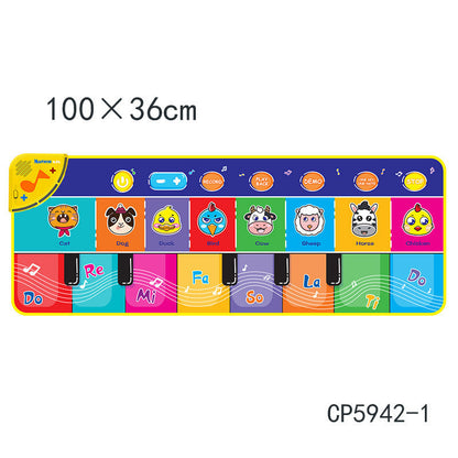 Children's Early Childhood Education Animal Piano Mat Multifunctional Music Blanket Toy CJDropshipping