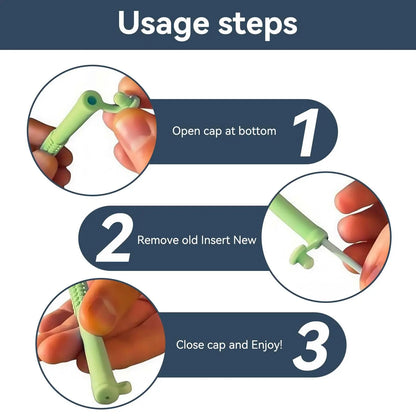 Chewable Breather Quit, Chewable Essential Oil Breath Stick, Chewable Breather Stick with Essential Oil for Aromatherapy on The