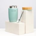 Miyako - Bamboo Lunch Pot and Yoghurt Cup To Go 500 ml Fuchsia Artemis