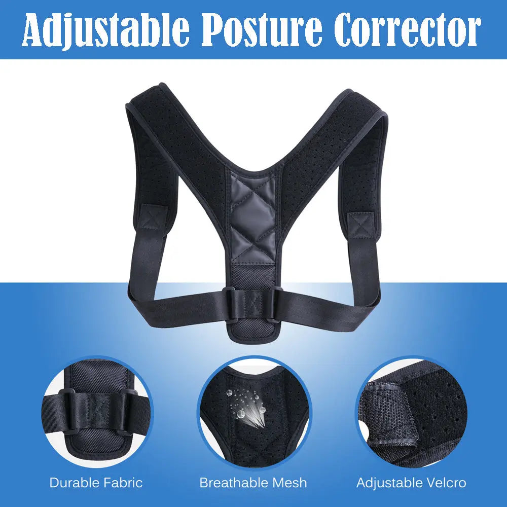 Posture Corrector Back with Adjustable Strap Teal Simba