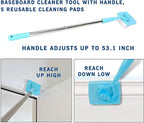 View details for Baseboard Buddy Retractable Household Universal Cleaning Brush Mop