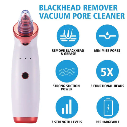 Electric Acne Remover Blackhead Remover Apparatus Teal Simba