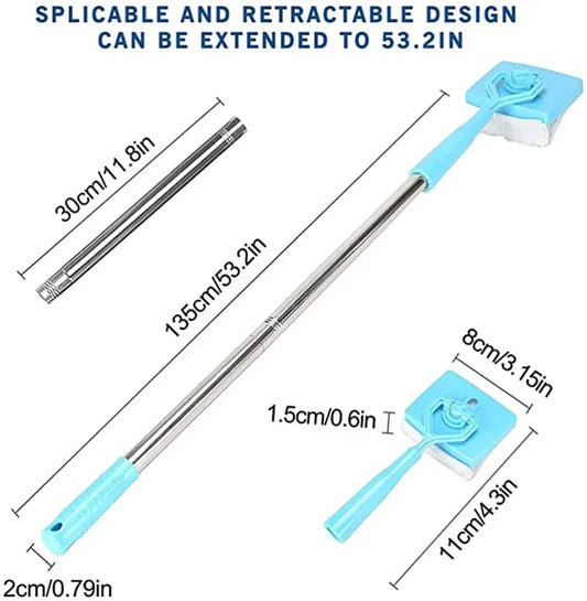 View details for Baseboard Buddy Retractable Household Universal Cleaning Brush Mop