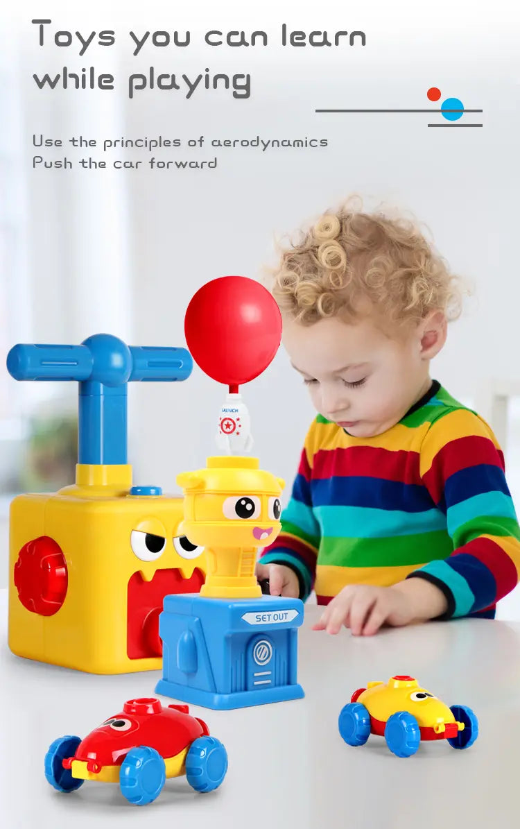 Air Power Balloon Car Toy for Children Gifts Teal Simba